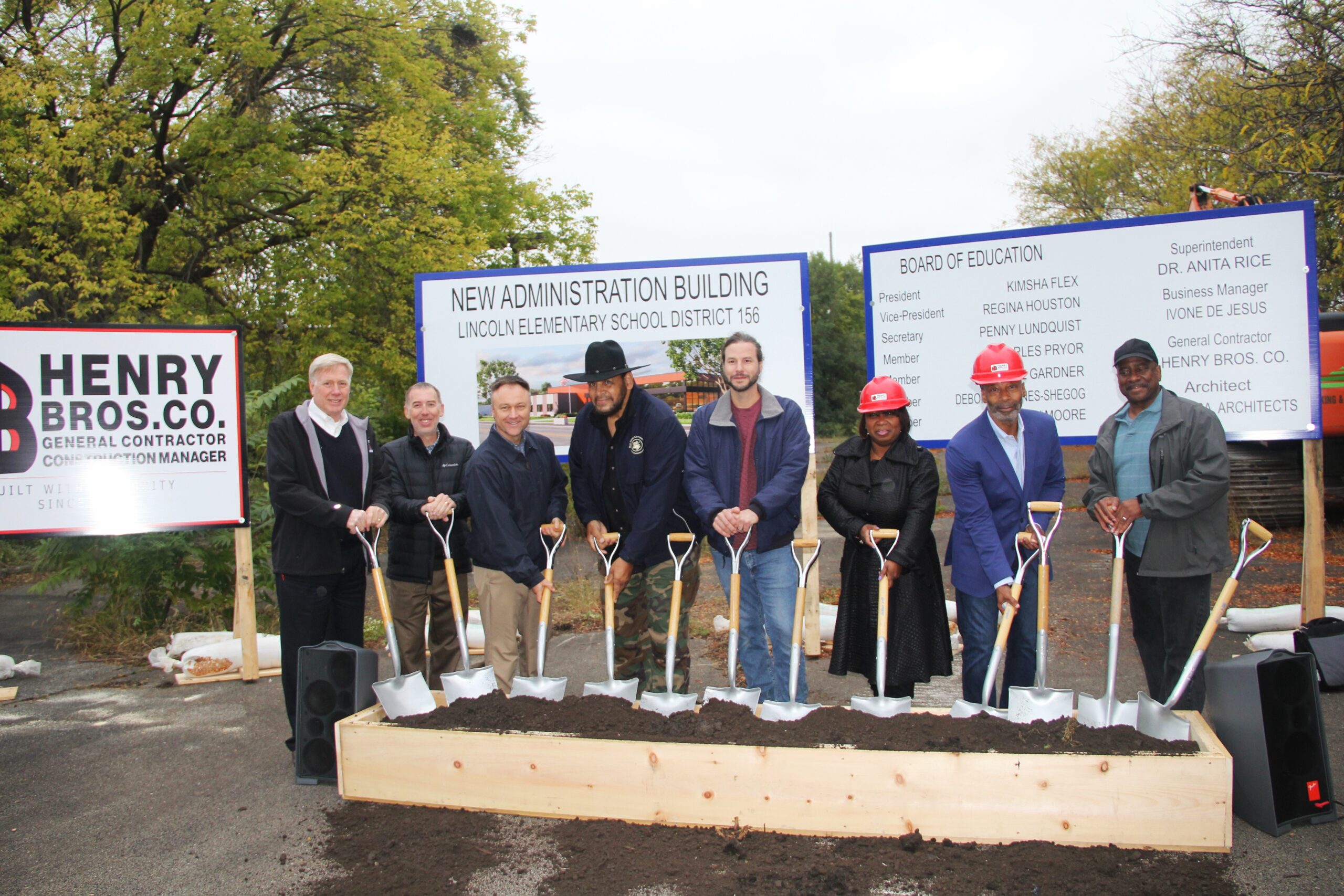 Henry Bros. Breaks Ground on School Administration Building